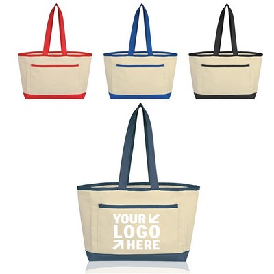 Jute Grocery Tote Bag