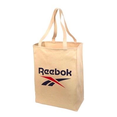 Cotton Canvas Tote Bag Personalized Full Color Heat Transfer Print