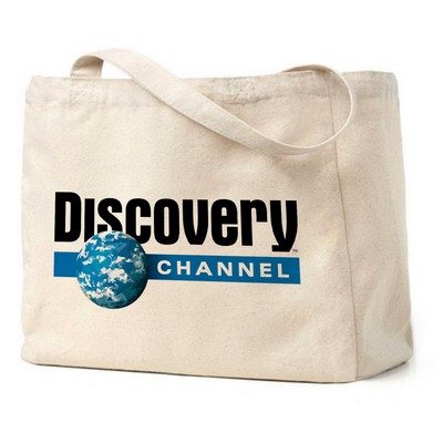 12 Oz. Cotton Canvas Grocery Bag Full Color Print