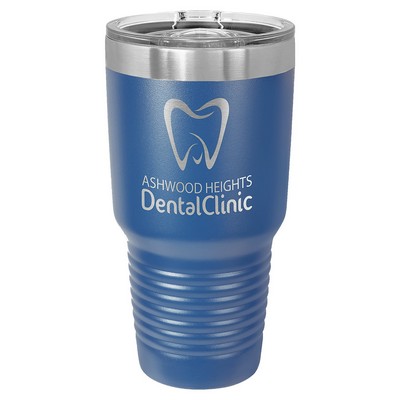 Polar Camel 30 oz. Royal Blue Ringneck Tumbler with Slider Lid