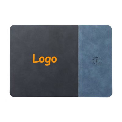 Wireless Charging Mouse Pad, Waterproof Gaming Mousepad with Ultra-Smooth Surface, Non-Slip Base