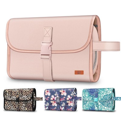 Portable Hanging Toiletry Bag for Travel Makeup & Wash