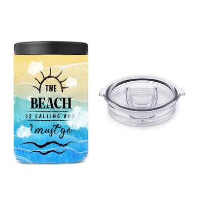 12 Oz. 2" 1 Can Cooler & Tumbler