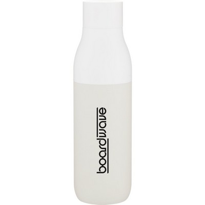 25 oz Larq Twist Top Water Bottle (Granite White)