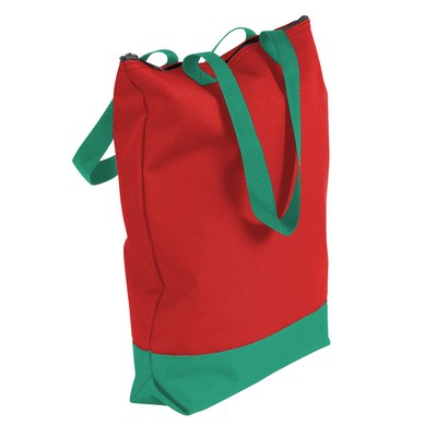 USA & Union Made 600D Polyester Notebook Tote Bag (17"x13"x4")