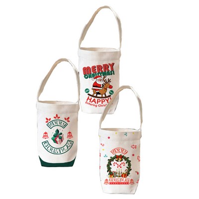 Christmas Handheld Canvas Bag