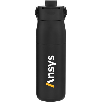 23 oz Larq Purevis2 Water Bottle (Obsidian Black)