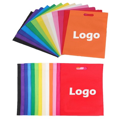 Flat Advertising Non-Woven Tote Bag