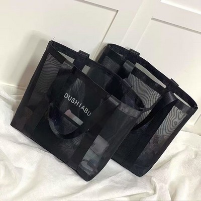 Foldable Mesh Beach Bag