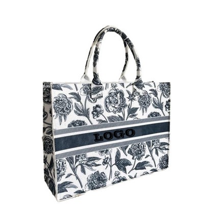 Large Capacity Printed Tote Bag