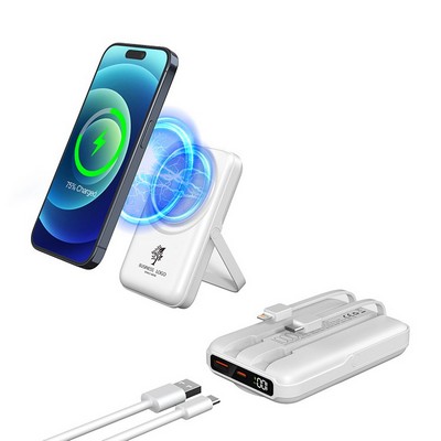 Magnetic Wireless Charging Power Bank