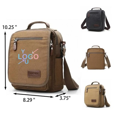 Crossbody Canvas Shoulder Tote