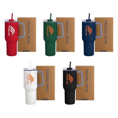 Key West 22 oz SS Travel Mug w/Can Cooler